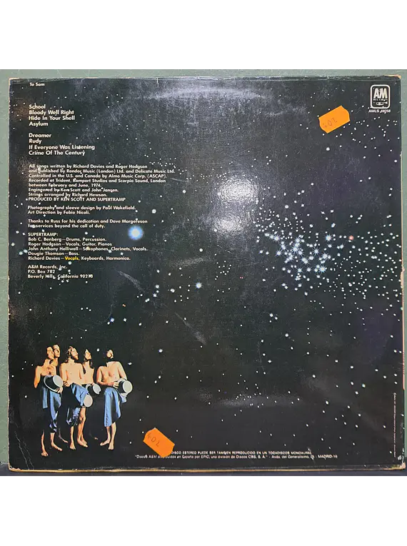 Supertramp – Crime Of The Century (Eur)
