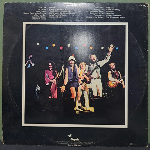 Jethro Tull – Live - Bursting Out (Eur)