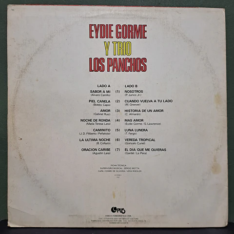 Eydie Gormé Y Trio Los Panchos – Eydie Gorme Y Trio Los Panchos