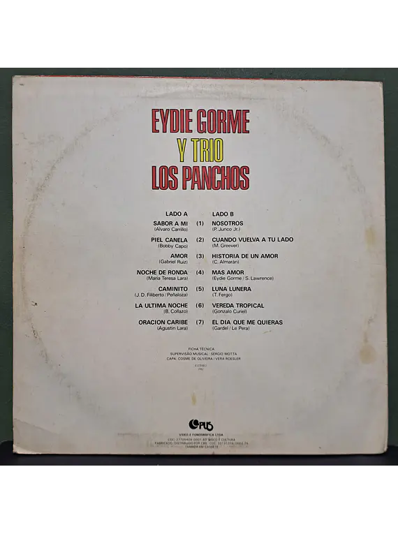 Eydie Gormé Y Trio Los Panchos – Eydie Gorme Y Trio Los Panchos