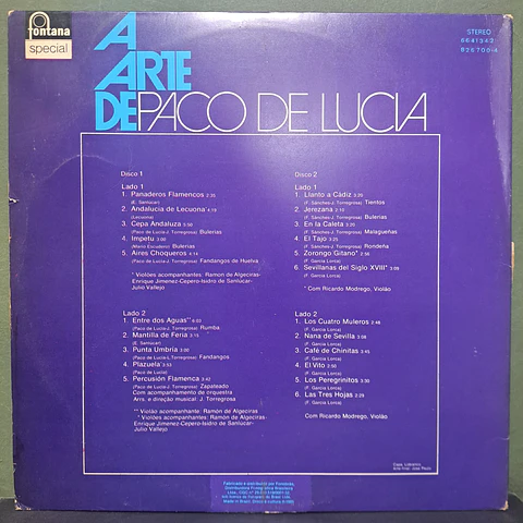 Paco De Lucia – A Arte De Paco De Lucia