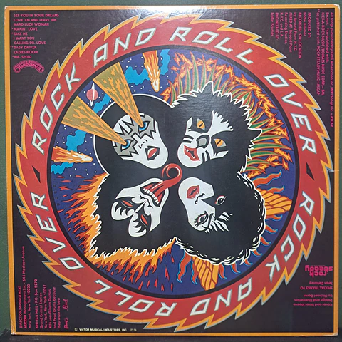 Kiss – Rock And Roll Over (Japón)