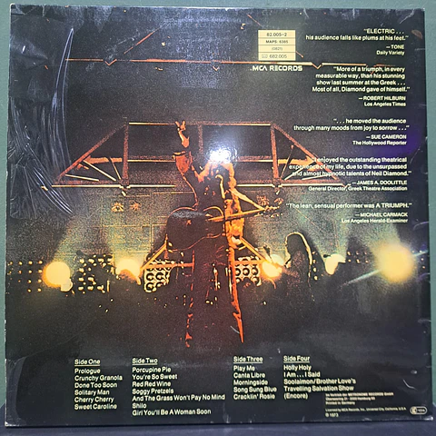 Neil Diamond – Hot August Night (Eur)