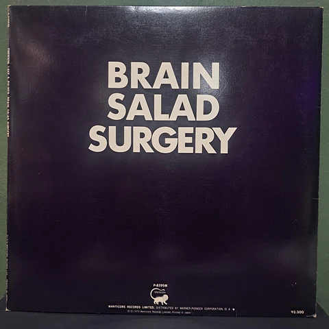 Emerson, Lake & Palmer – Brain Salad Surgery (Ed. Japón)