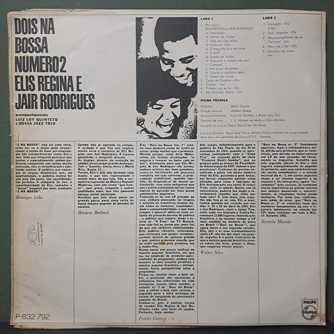 Elis Regina & Jair Rodrigues – Dois Na Bossa Número 2