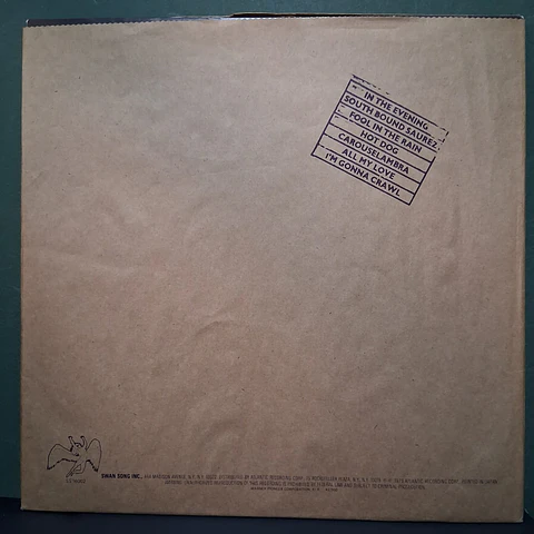 Led Zeppelin – In Through The Out Door (Ed. Japón)