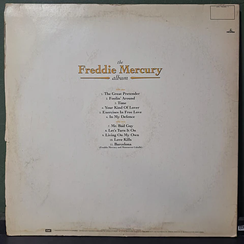 Freddie Mercury – The Freddie Mercury Album