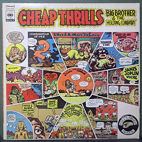 Janis Joplin Big Brother & The Holding Company ‎– Cheap Thrills (Ed. Japón)