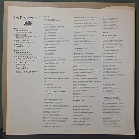 Led Zeppelin – Led Zeppelin II (Ed. Japón)