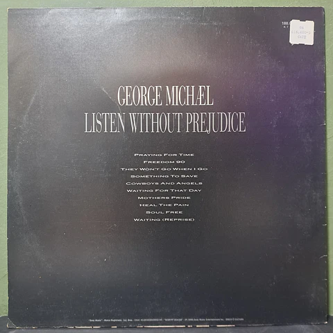 George Michael – Listen Without Prejudice Vol. 1