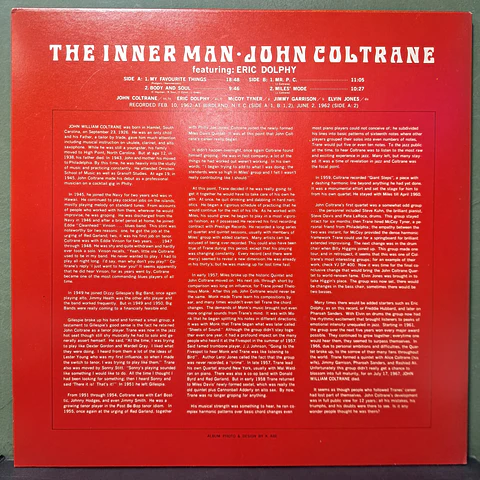 John Coltrane – The Inner Man (Ed. Japón)