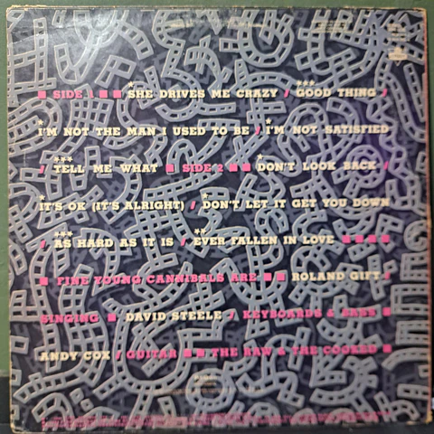 Fine Young Cannibals – The Raw & The Cooked