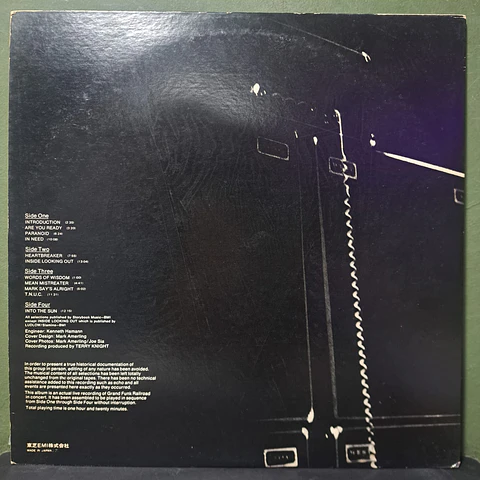 Grand Funk – Live Album (Ed. Japón)