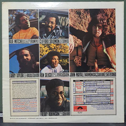 John Mayall – Jazz Blues Fusion