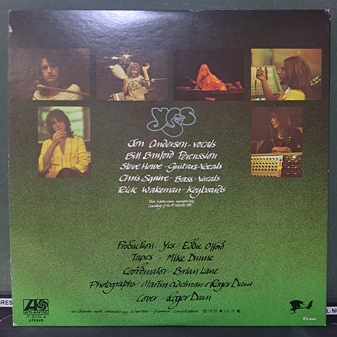 Yes – Close To The Edge (Ed. Japón)