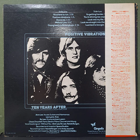 Ten Years After – Positive Vibrations (Ed. Japón)