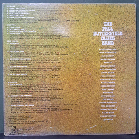 Paul Butterfield Blues Band, The – Golden Butter / The Best Of The Paul Butterfield Blues Band (Ed. Japón)