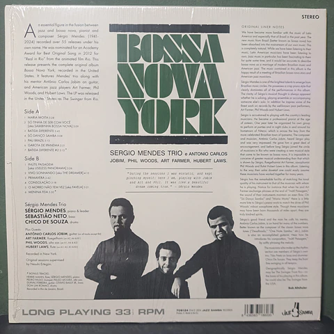 Sérgio Mendes Trio, The – Bossa Nova York