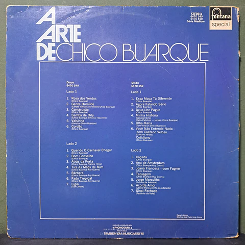 Chico Buarque – A Arte De Chico Buarque