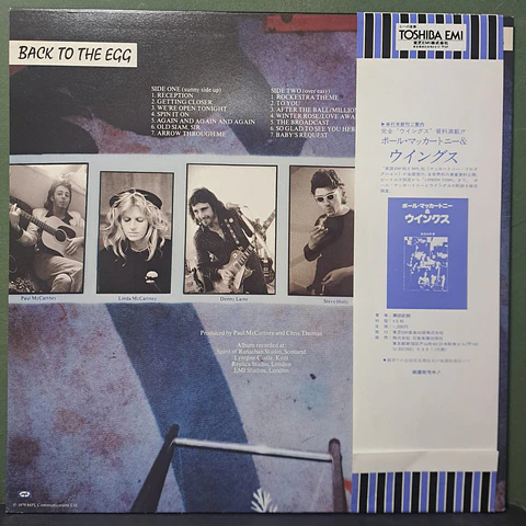 Wings  – Back To The Egg (Ed. Japón)