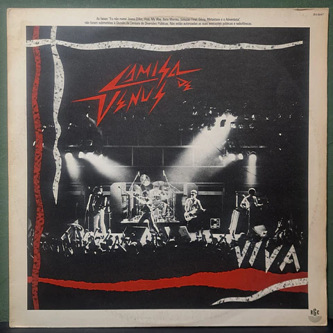 Camisa De Vênus – Viva