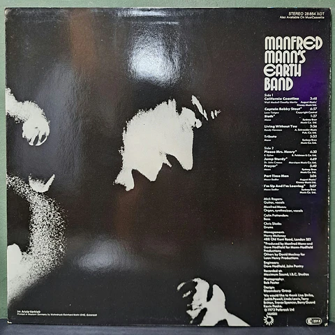 Manfred Mann's Earth Band – Manfred Mann's Earth Band (Eur)