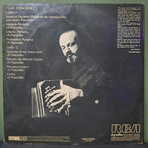 Astor Piazzolla Y Su Quinteto – En El Teatro Regina