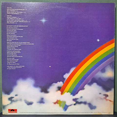 Rainbow – Ritchie Blackmore's Rainbow (Ed. Japón)