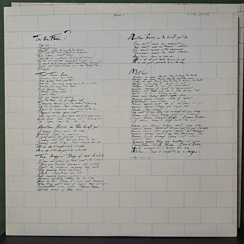 Pink Floyd – The Wall (Eur)