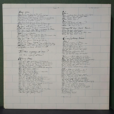 Pink Floyd – The Wall (Eur)