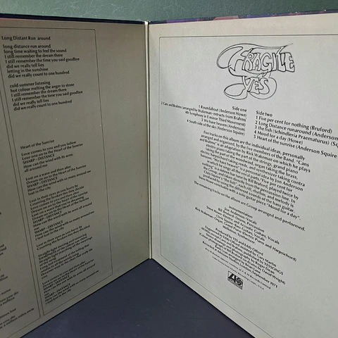 Yes – Fragile (Ed. Japón)