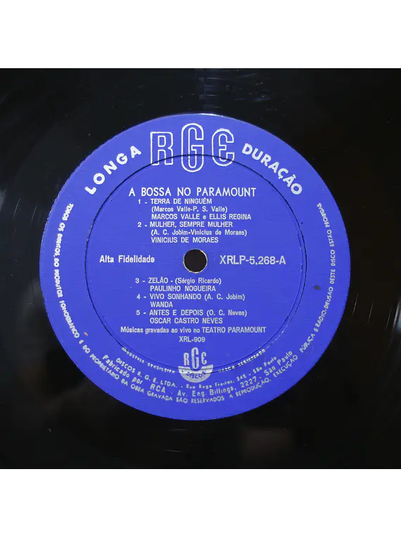 Various ‎– A Bossa No Paramount