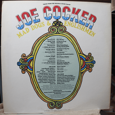 Joe Cocker ‎– Mad Dogs & Englishmen