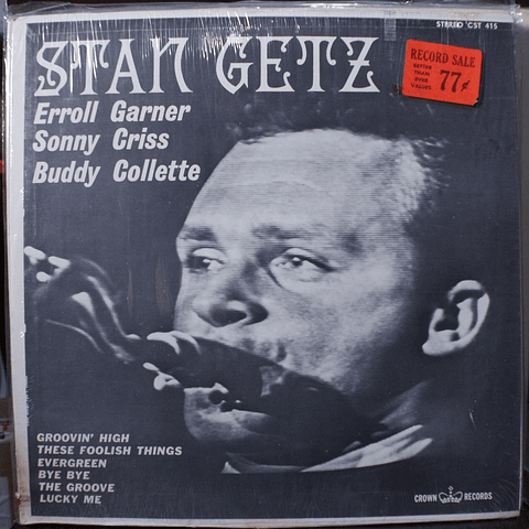 Stan Getz, Erroll Garner – Groovin' High (Ed USA)