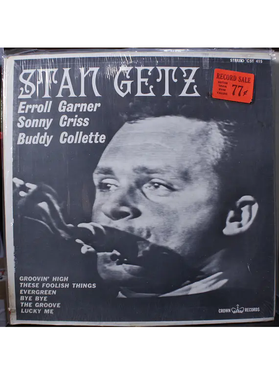 Stan Getz, Erroll Garner – Groovin' High (Ed USA)