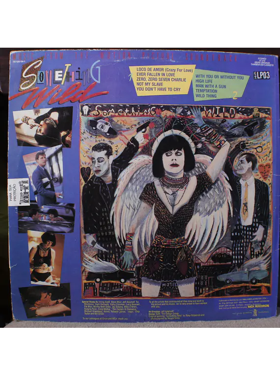 Various ‎– Something Wild - Music From The Motion Picture Soundtrack (David Byrne, New Order, otrs0