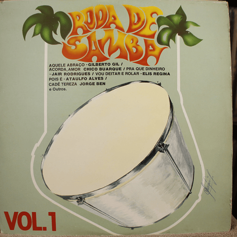 Various ‎– Roda De Samba BOX 5xLPS Chico Buarque, Toquinho & Vinicius, Elis Regina, Jorge Ben y otros