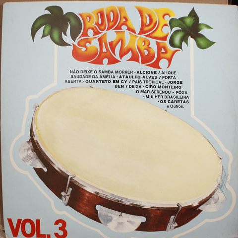 Various ‎– Roda De Samba BOX 5xLPS Chico Buarque, Toquinho & Vinicius, Elis Regina, Jorge Ben y otros