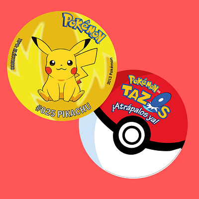 POSAVASOS TAZOS POKEMON