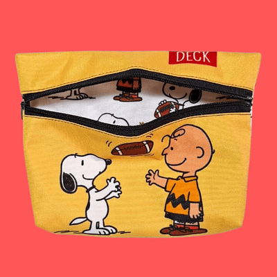 ESTUCHE SNOOPY CHARLY AMARILLO