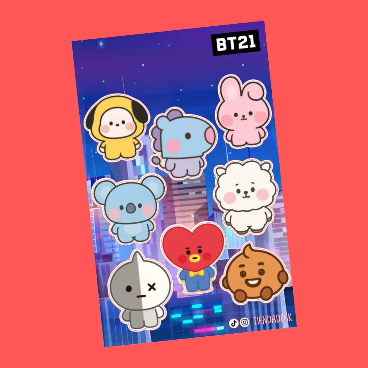 STICKERS BT21