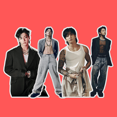 STICKER VINILO JUNGKOOK