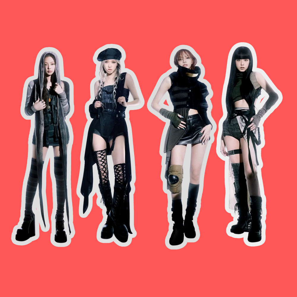 STICKER VINILO BLACK PINK