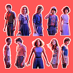 STICKER STRANGER THINGS