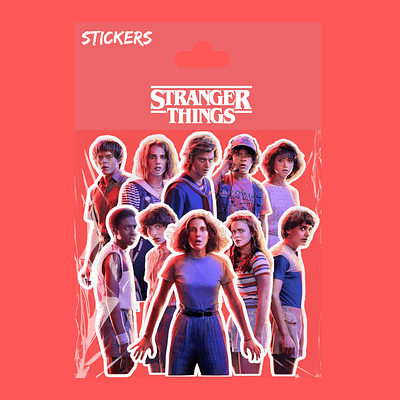 STICKER STRANGER THINGS