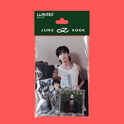 LLAVERO MINI CD GOLDEN JK