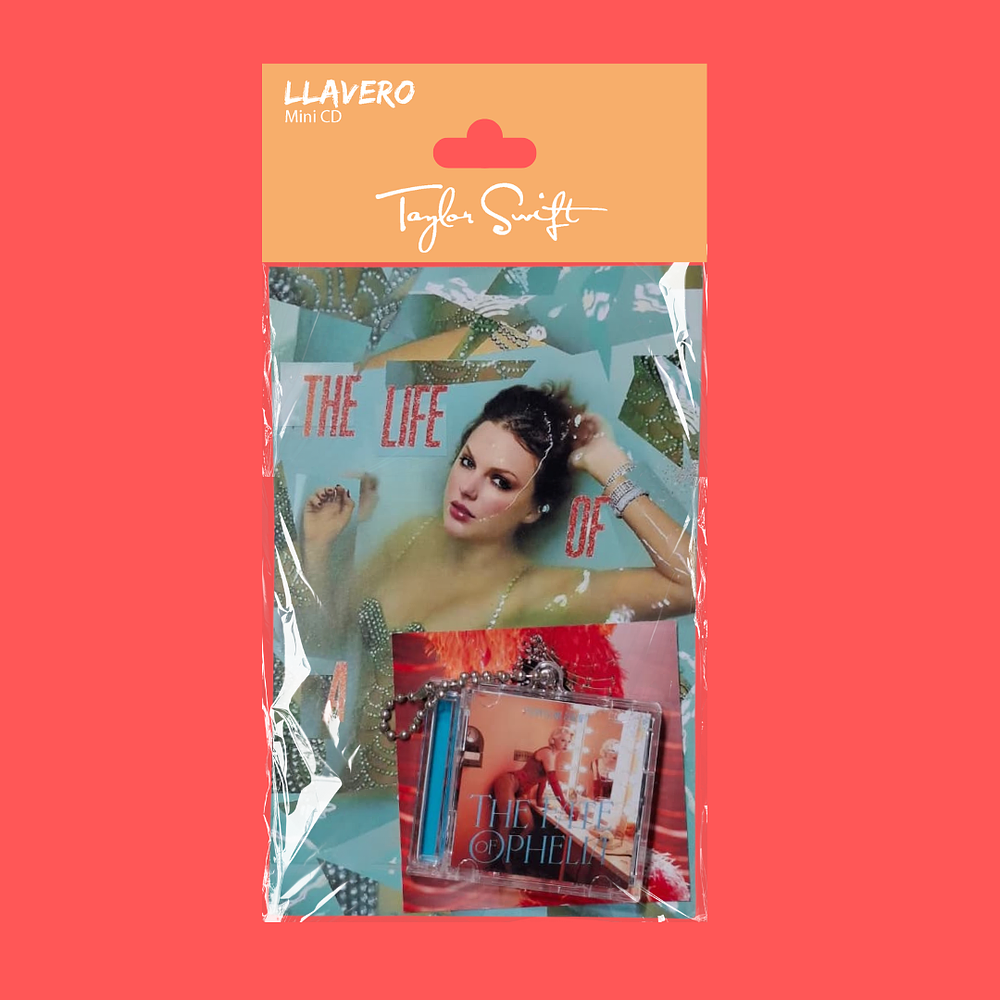 LLAVERO MINI CD THE LIFE OF A SHOWGIRL