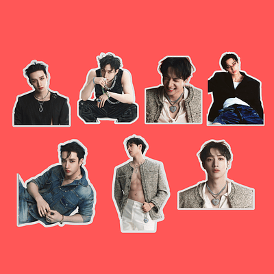 STICKERS VINILO BANG CHAN SK