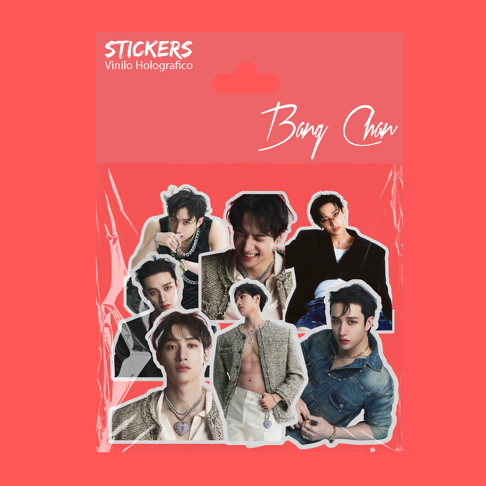 STICKERS VINILO BANG CHAN SK