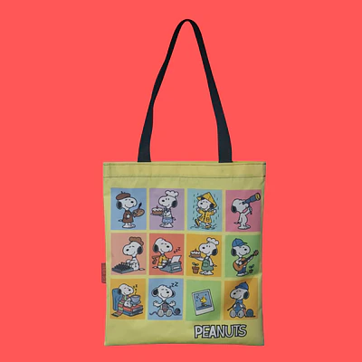 TOTEBAGS SNOOPY CUADRADOS